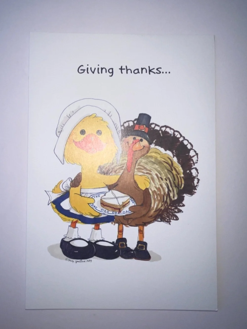 Vintage Suzy’s Zoo Easter Thanksgiving Cards Lot of 14 w/ Envelopes by Current